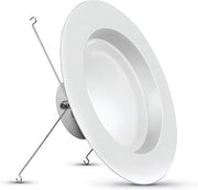 Feit Electric Feit LEDR56HO/6WYCA 5/6" 120-Watt Equivalent Color Select (2700/3000/3500/4000/5000) Dimmable Recessed Downlight (6-Pack)