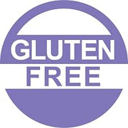 HUBERT Gluten Free Label Purple Food Advisory Labels White Imprint - 1"Dia, 1000 Per Roll