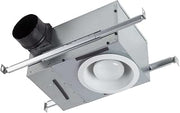 Broan-NuTone 744L Recessed Light Ventilation Fan, Selectable Speed 50-80 CFM, 0.3-2 Sones, White