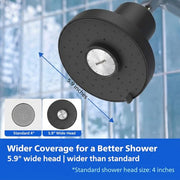 PHILIPS Aged Pewter / Filtered Shower Head / 1 Showerhead Filters