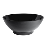 Black 9 Quart Bowl - 3 / CS by Elite Global Solutions – 9 quarts, Melamine, Black, Pack of 3, Model M14R5-B