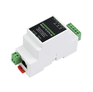 Rail‑Mount RS232‑RJ45 Serial Server by EJHUMWNZP – One Size, No PoE, Model EJHUMWNZP