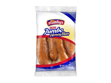 Mrs.Freshleys Jumbo Honey Bun by Mrs. Freshley's – 5 Ounce (Pack of 48), Pack of 48, Model 48047700