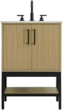 Elegant Kitchen and Bath 24" Single Bathroom Vanity in Honey Brown