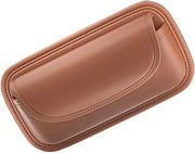 Aout Sun Visor Case Clip for Chery PRO 8 5X Amulet M11 Eastar Elara IQ Arrizo 2 7 Pro Car Sun Visor Plate Glasses Case Car Glasses Cases Cognac-1PCS