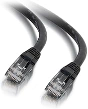 C2G 953 Cables to Go 00953 Cat6 Snag Less Unshielded UTP, Network Patch Cable, Black