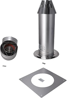 Rheem RTG20292-1 Horizontal Vent Cone Kit, 2x8 Wall Tankless Heater