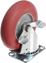 For CARTER-HOFFMANN 18301-5288 Appliance 5"Swivel Caster W/Brk Red