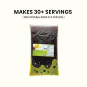 Crystal Boba (Brown Sugar) by Bossen – 70.4 ounces, Model BOSSEN-CrystalBoba-4.4lb-BSUG-8P17-X