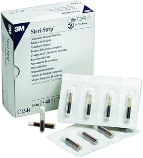 7774526 PT# C1544 Steri-Strip Compound of Benzoin Tincture 2/3mL 40/Bx Made by 3M Medical Products