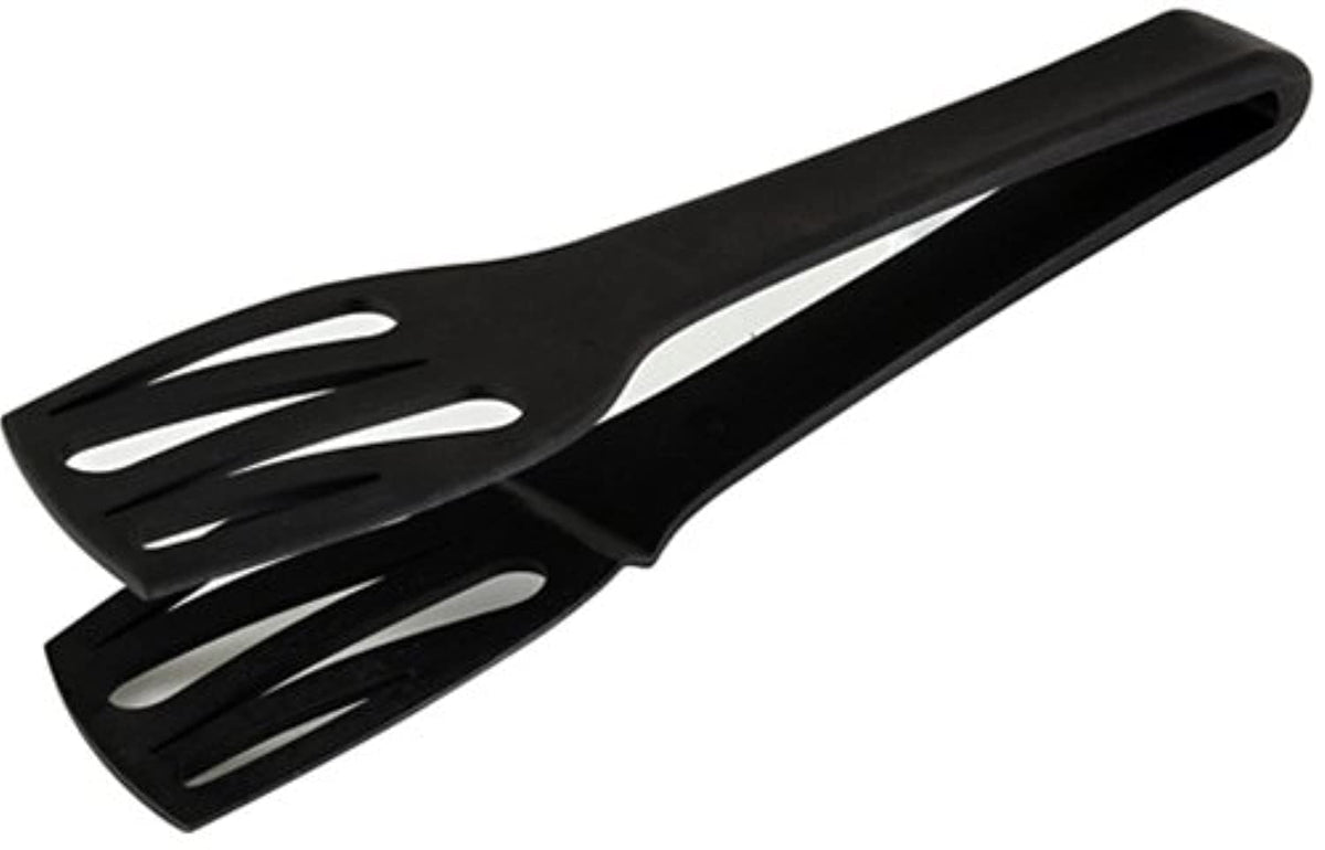 World Cuisine composite tongs by PADERNO – L 10", Nylon, Black, Model 12930-78