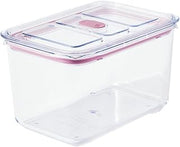 Prepara Latchlok Click Container, 9.3 Cup Bulk Meal Prep Storage - Rose