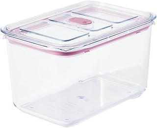 Prepara Latchlok Click Container, 9.3 Cup Bulk Meal Prep Storage - Rose