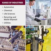 Ansell X-Large (10) / Case of 36 / Black Non-Sterile Gloves