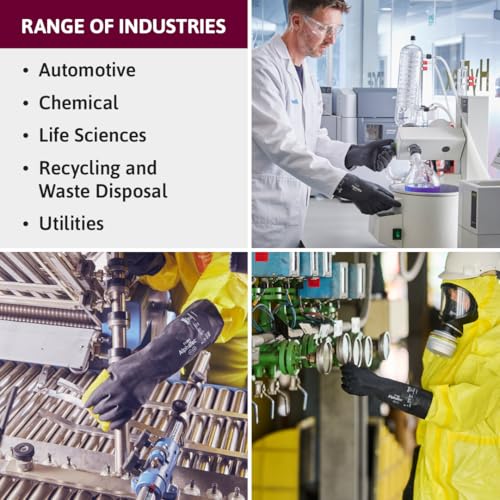 Ansell 2X-Large (11) / Case of 36 / Black Non-Sterile Gloves