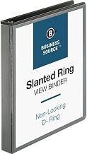 Business Source Basic D-Ring View Binders