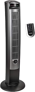 Lasko Oscillating Tower Fan with Remote - 42" - T42951 - Silver