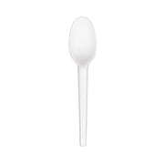 Responsible Products 6.5" Spoons White (50 Count) / White / 50 Spoons