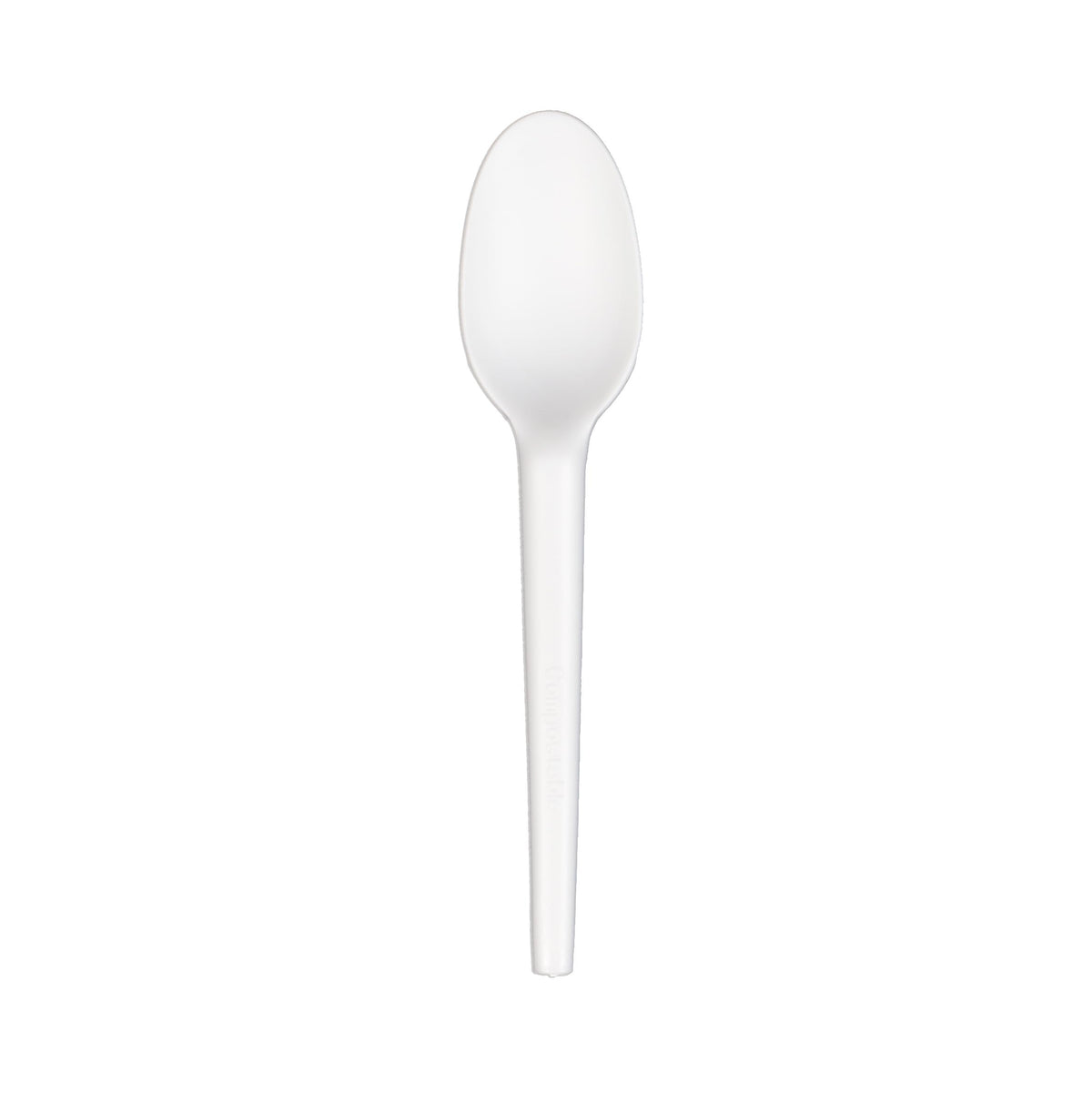 Responsible Products 6.5" Spoons White (50 Count) / White / 50 Spoons