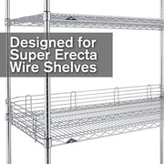 METRO 24 / Chrome / Industrial Utility Shelves