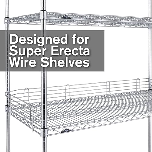 METRO 24 / Chrome / Industrial Utility Shelves
