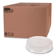 Handi Foil 2012DL Plastic Dome Lid, Round, Embossed, Clear, Fits 212/213, 25/carton