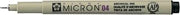 SAKURA NANKIN PIGMA MICRON 04 TECHNICAL MARKER - BLACK -PROFESSIONAL USE