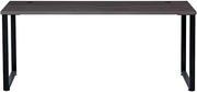 Hirsh Industries Inc Open Plan Office Desk, Charcoal Top with Black Legs, 48" W x 24" D x 29" H