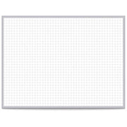 Ghent Standard / 38"W x 2.5"H / 1 Inch Grid Dry Erase Boards
