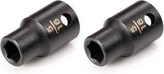TEKTON 3/8 Inch Drive x 5/16 Inch 6-Point Impact Socket | SID12008 (Pack of 2)