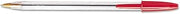 BIC Cristal Xtra Smooth Red Ballpoint Pens, Medium Point, 1.0mm, 12-Count