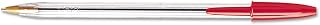 BIC Cristal Xtra Smooth Red Ballpoint Pens, Medium Point, 1.0mm, 12-Count