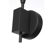 Odin LED Outdoor Wall Sconce Black by Lighting Design – 8.2", Iron, Black, Model OD401W28BK
