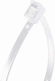 Gardner Bender 45-311SC Nylon Self-Cutting Cable Tie, 11 inch, 50 lb. Tensile, Twist-Off Tail, Zip Tie, 20 Pk., Natural White