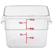 Cambro Clear / 12 QT / 1 Container Sets
