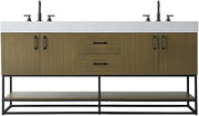 Caroline Bathroom Vanity Chestnut Brown