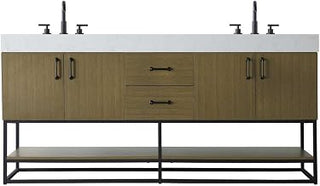 Caroline Bathroom Vanity Chestnut Brown