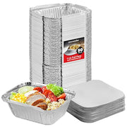 Stock Your Home 1 lb / 50 Pack / Silver Food Jars & Canisters