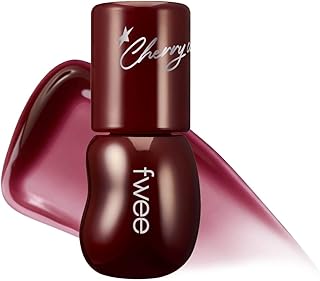 fwee 3D Voluming Gloss 70% (Rich) | High Shine, Non-Sticky Lip Gloss for Makeup | Long-Lasting, Moisturizing Gel Formula – Cherry Cola 70% | 30% & 70% Pigment Options | 5.3g