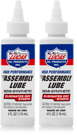 Assembly Lube - 4 oz by Lucas Oil – 4 Ounce (Pack of 2), Plastic, Pack of 2, Model 10152
