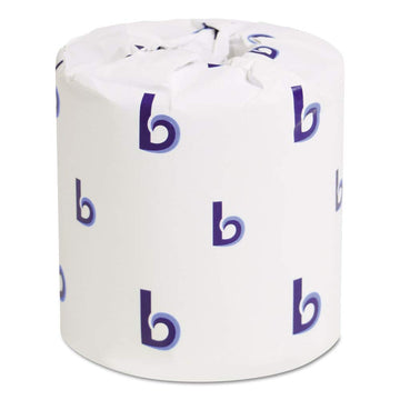 6155 Two-Ply Toilet Tissue by Boardwalk – 96 Count (Pack of 1), Paper, White, Pack of 96, Model BWK6155