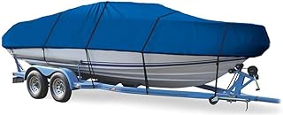 SBU Blue Boat Cover Compatible for Performance Plus Rogue O/B 1982-1986, Travel Storage Mooring