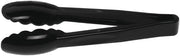 Cambro 9TGS110 9" Length Camwear Black Scallop Grip Tong