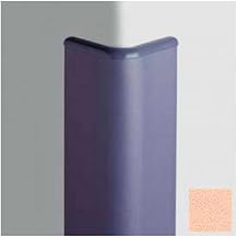 Corner Guard Bullnose 90, 3'' Wings, 4'H W/Caps, Shell