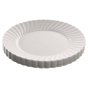 Classicware Plastic Dinnerware by WNA – Plastic, White, Pack of 180, Model WNARSCW91512W