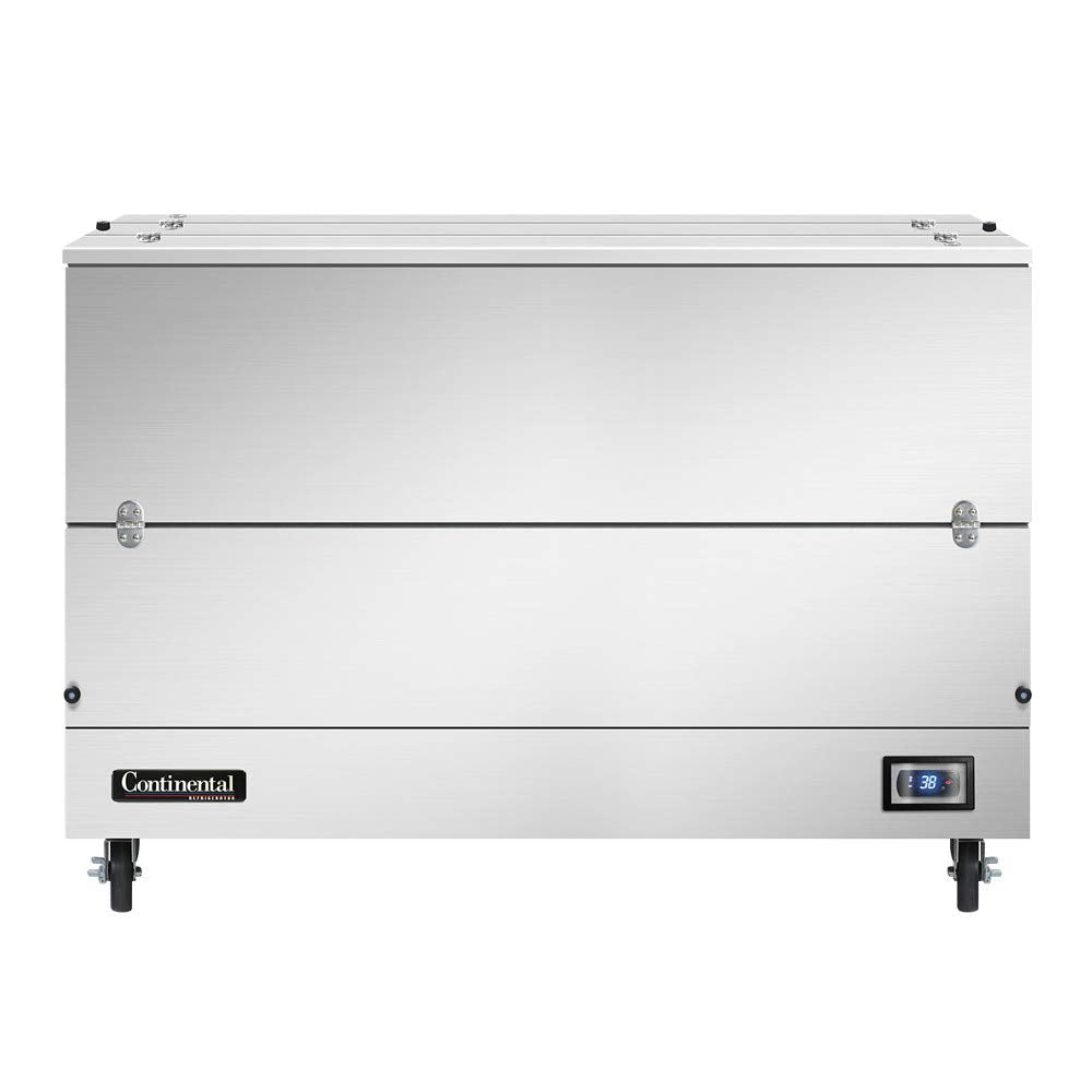 MC5-SS-DCW Dual Access Milk Cooler 58" W by Continental Refrigerator – Commercial Grade