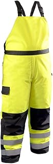 OccuNomix CLASS E WATERPROOF WINTER BIB YEL L
