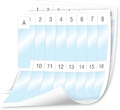 DYMO 1908554 XTL Laminated Wire/Cable Wrap Sheet Labels, 24mm x 103mm