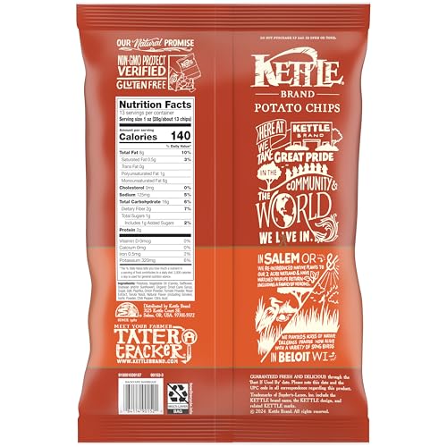 Kettle Brand Backyard Barbeque / 13 Ounce (Pack of 9) / 9 Potato