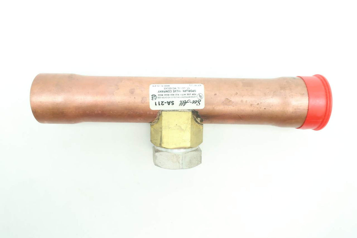 SA-211 See-All Moisture & Liquid Indicator 1-3/8IN D by SPORLAN – Commercial Grade